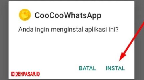 Cara Instal Aplikasi CooCoo WhatsApp