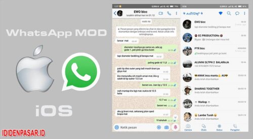 Cara Install Whatsapp Mod iOS Apk